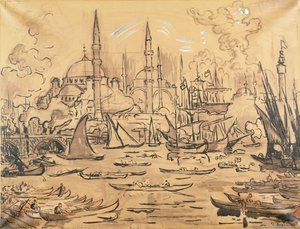 Haghia Sophia, Istanbul - Paul Signac